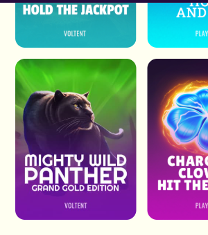 Vignette du slot Mighty Wild Panther édition Grand Gold
